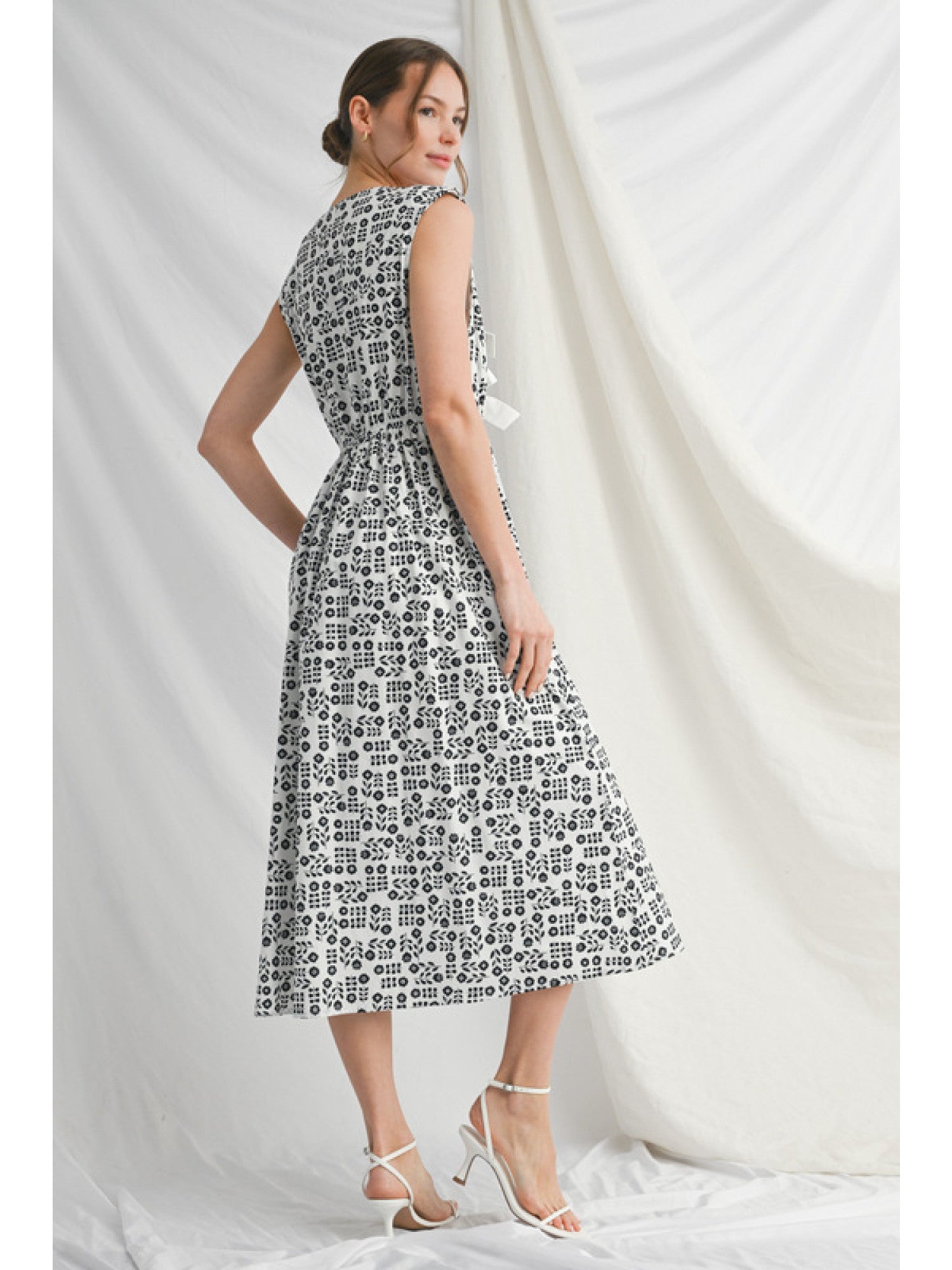 White Midi Dress