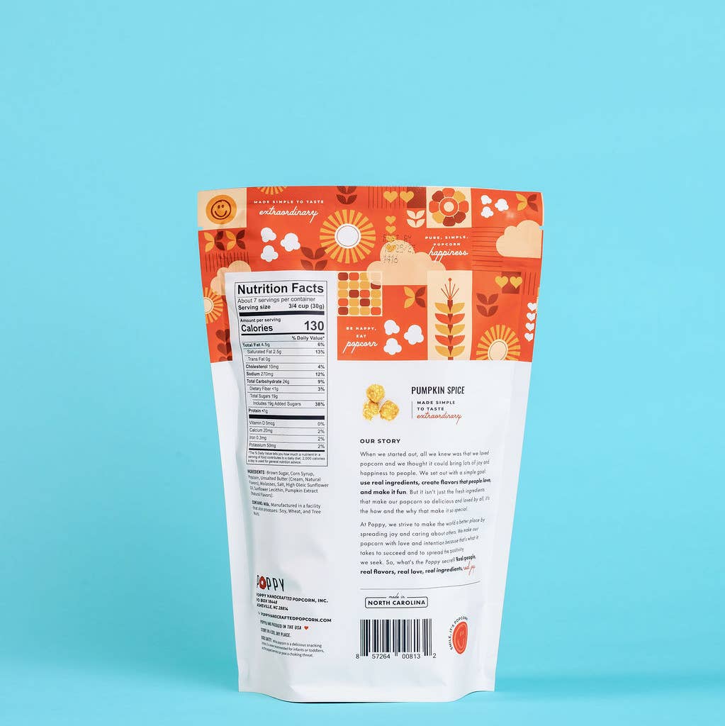 Poppy|Pumpkin Spice Popcorn
