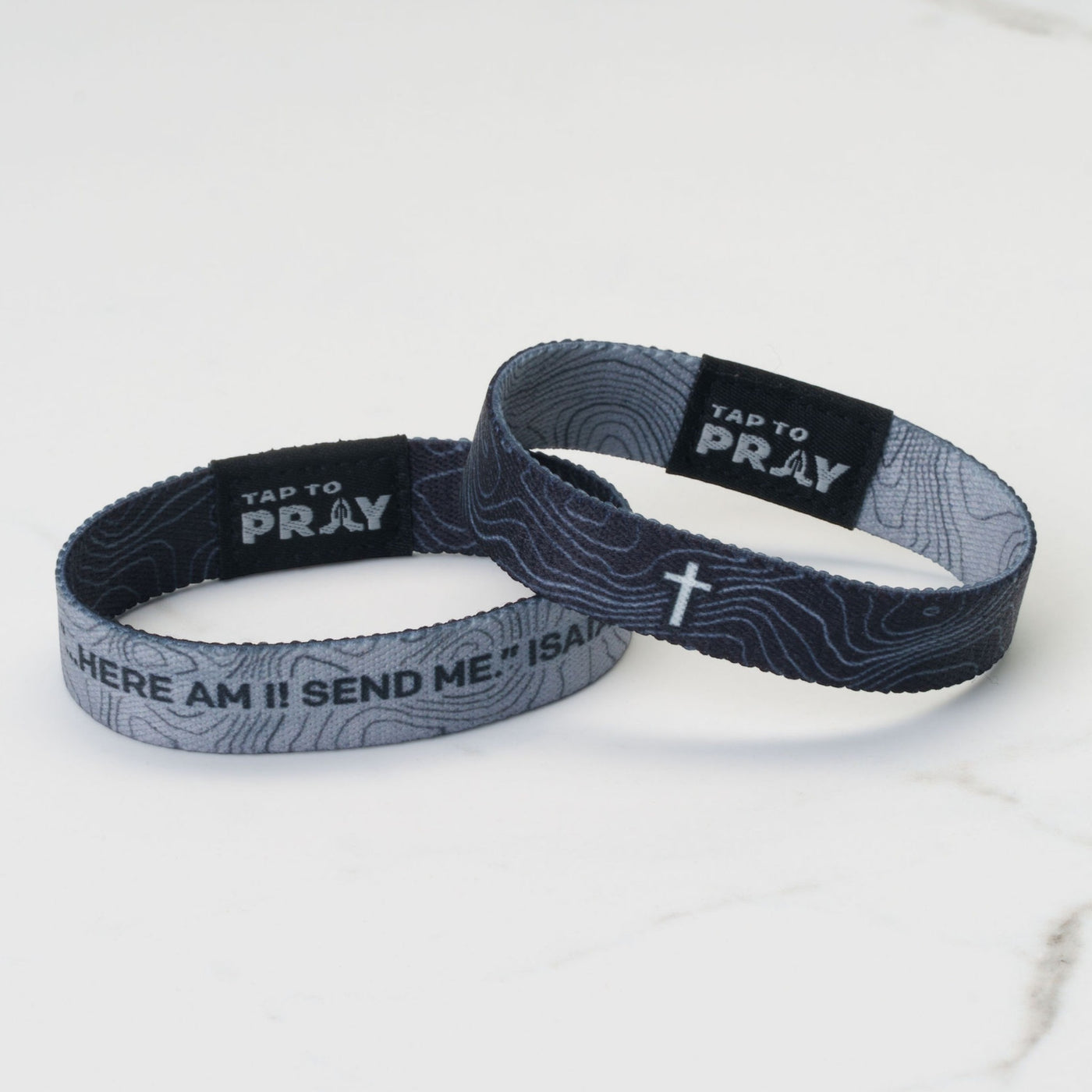 Tap To Pray™ Valor Topography Wristband