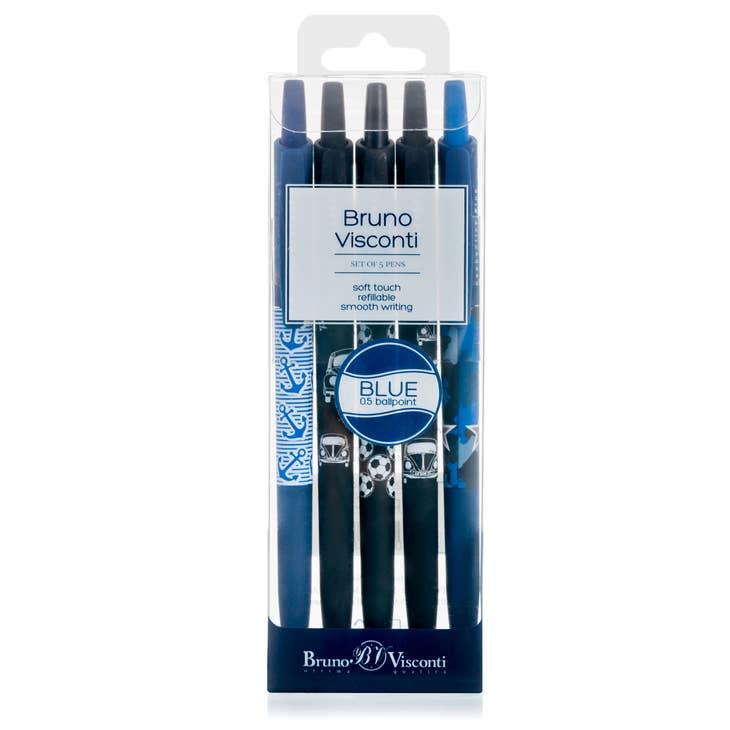 HappyClick -5 Pack Navy