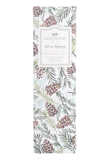 Greenleaf|Silver Spruce Slim Sachet