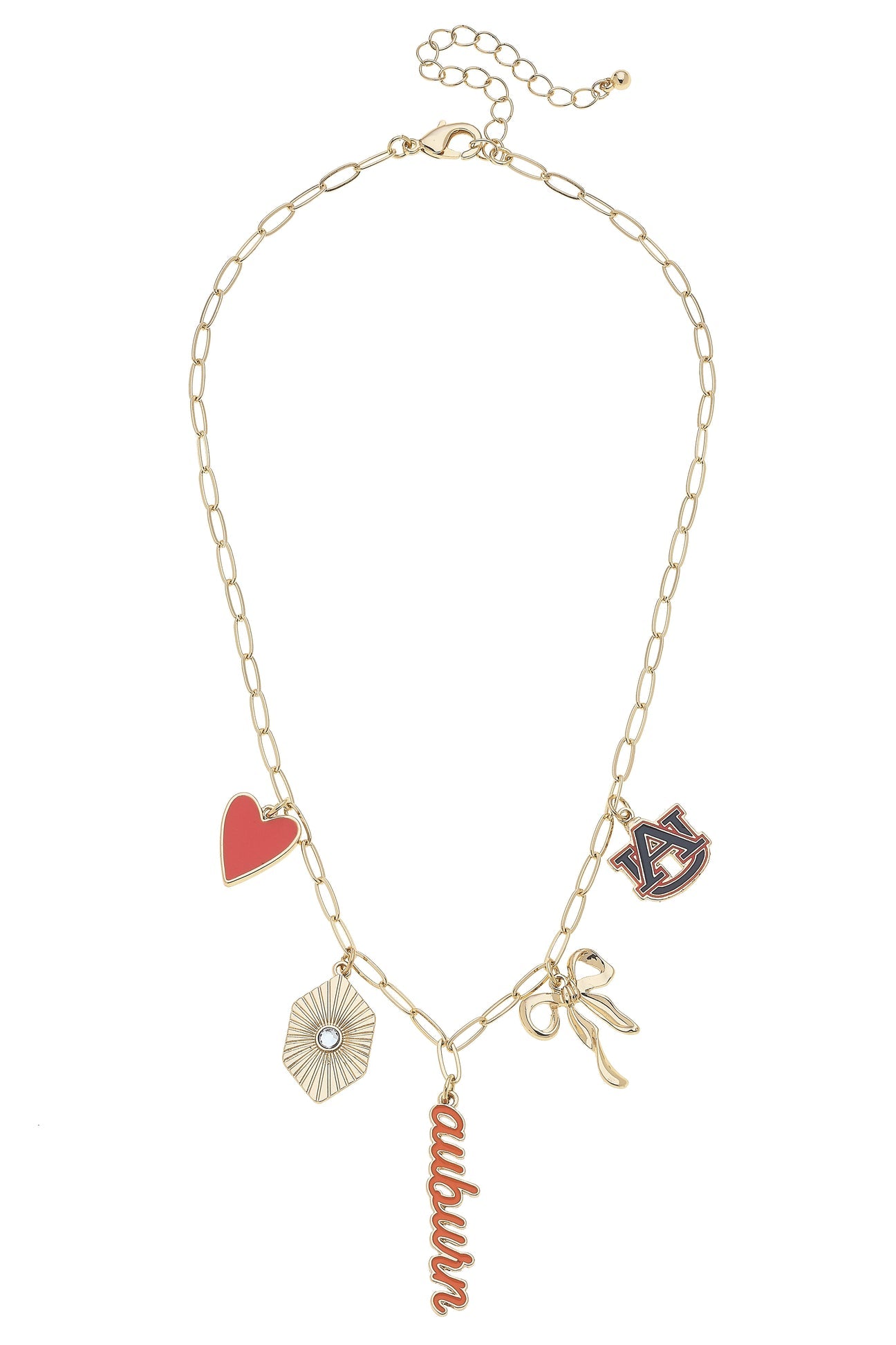 Auburn Charm Necklace