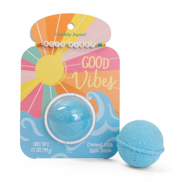Freindship Bracelet & Bath Bomb Set