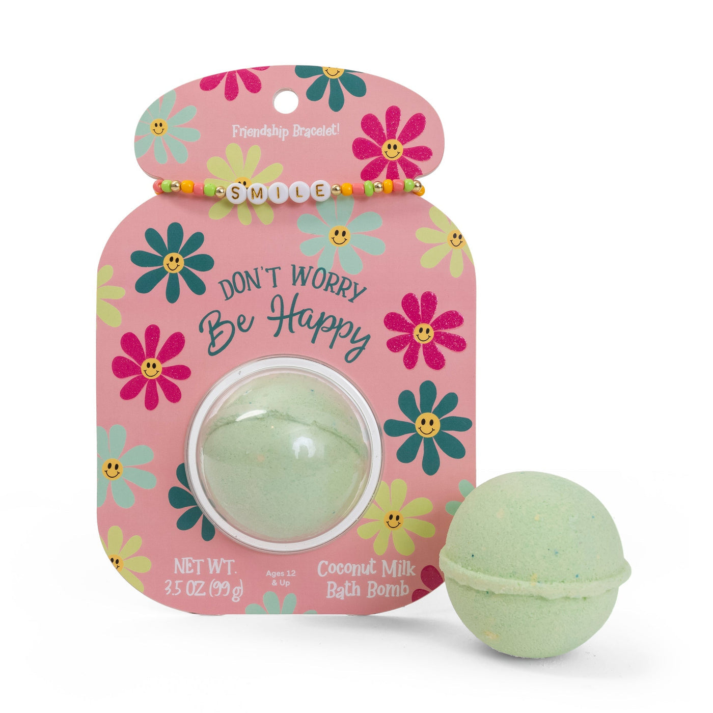 Freindship Bracelet & Bath Bomb Set