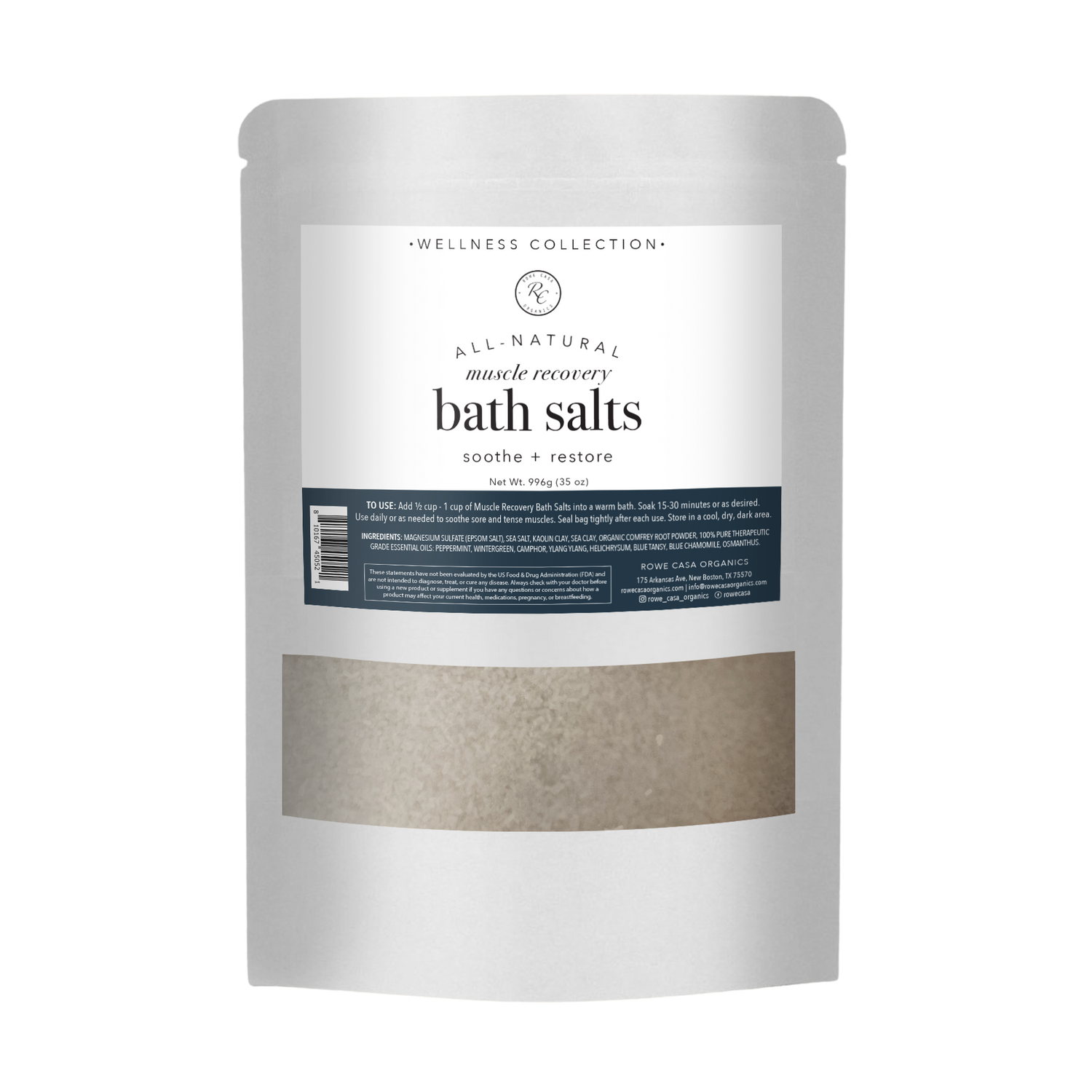 RC Muscle Recovery Bath Salts