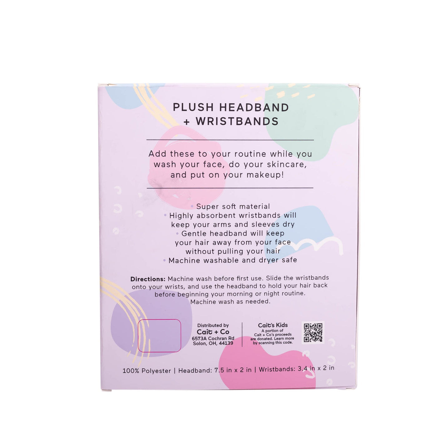 Luxe Headband + Wristbands Set