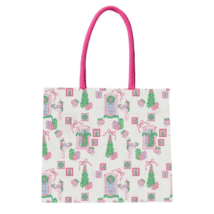 Large Holiday Tote Bag