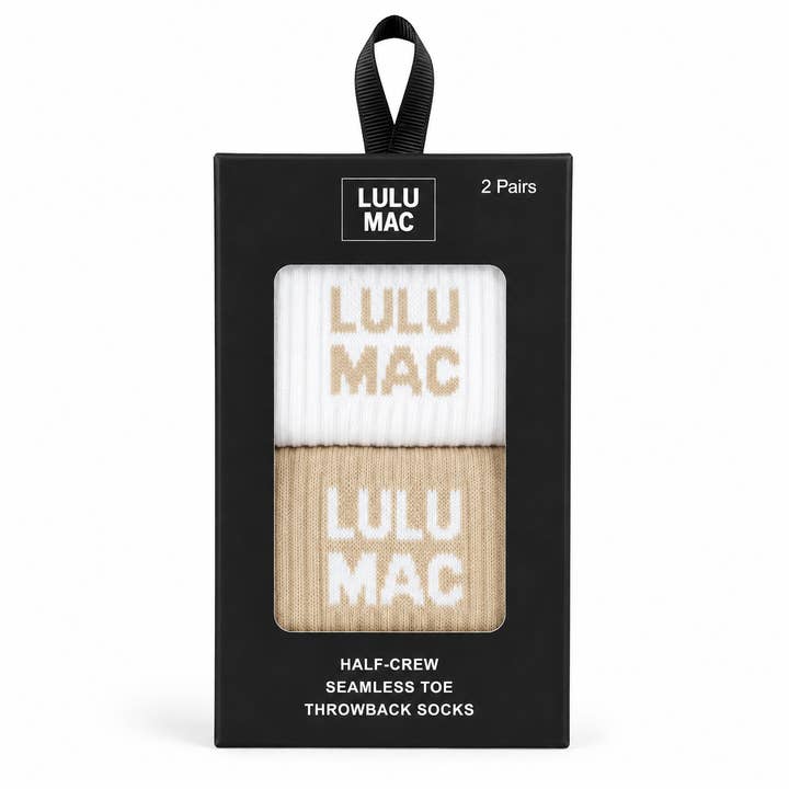 Lulu Mac 2 Pack Socks
