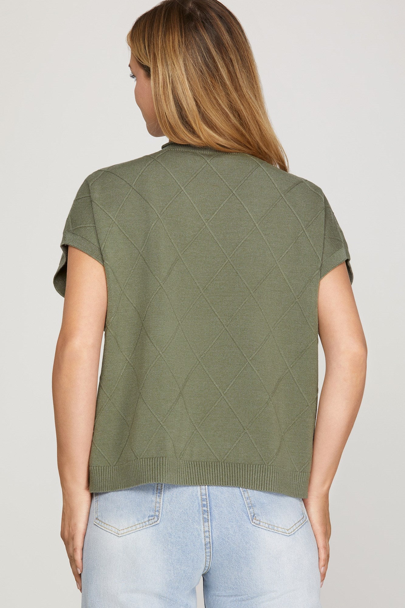 Mock Neck Sweater