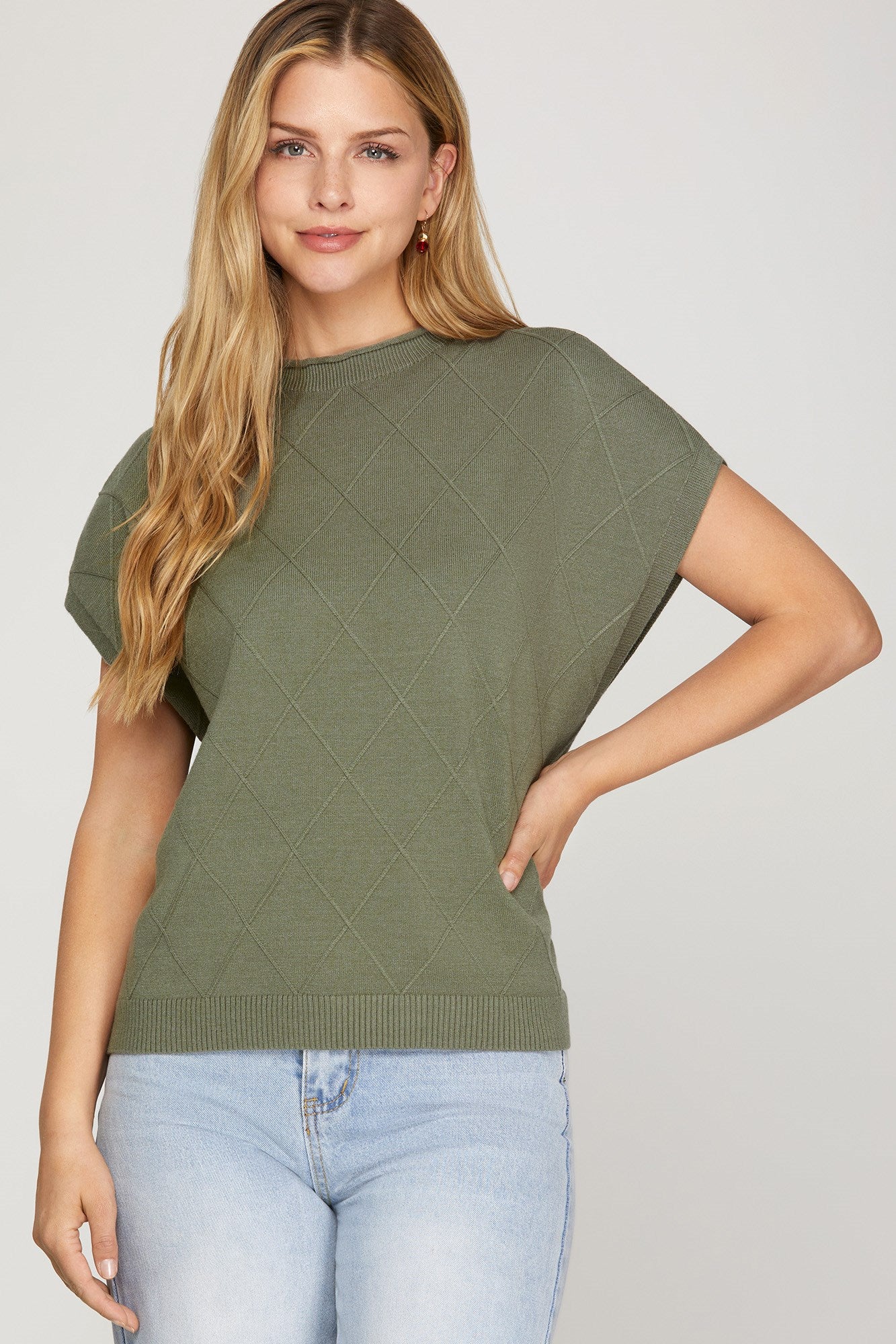 Mock Neck Sweater