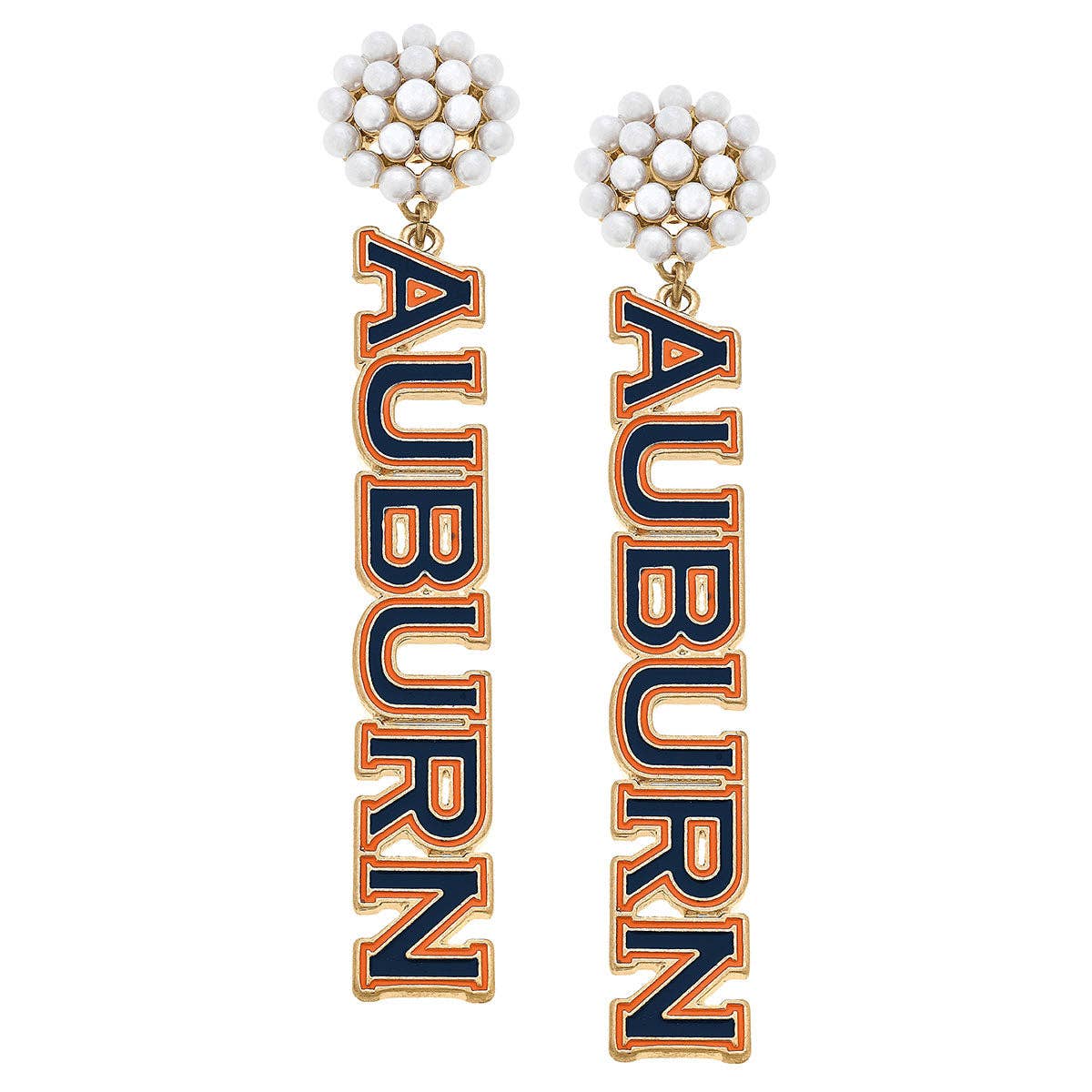 Auburn Outline Earrings