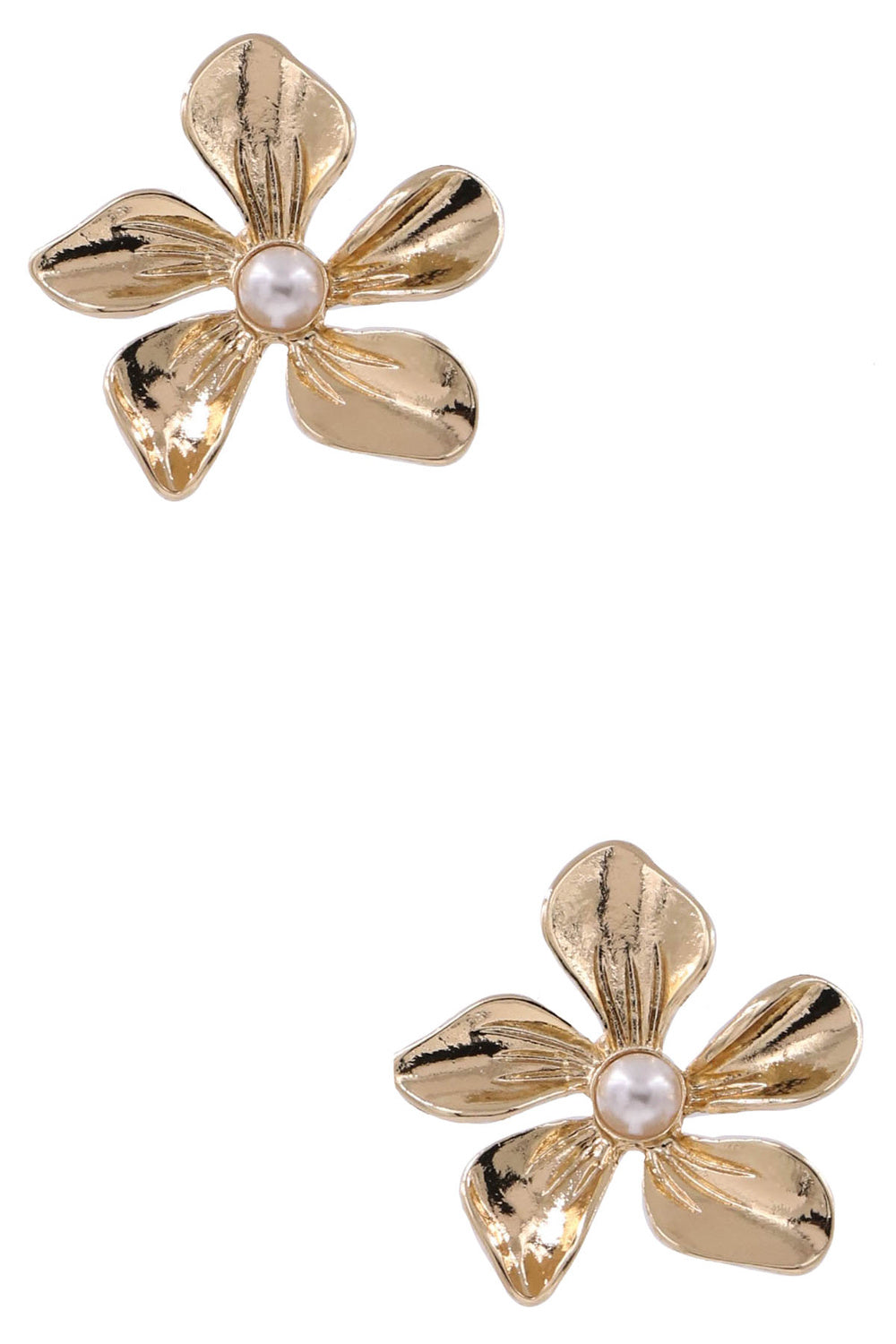 Pearl Flower Earrings