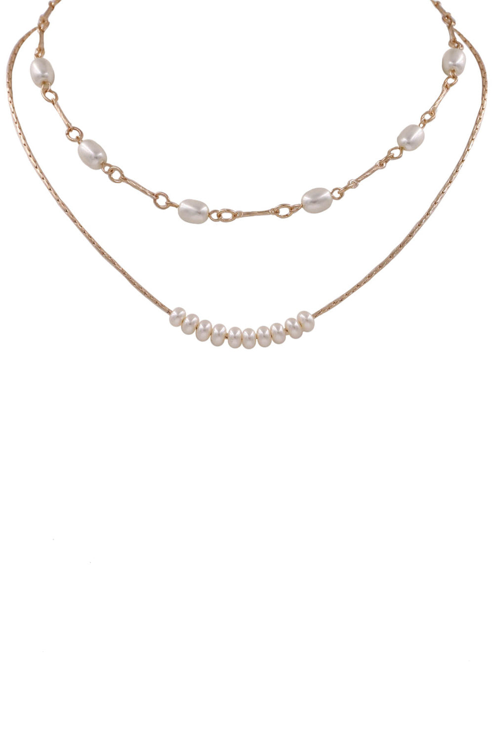 Layered Pearl Necklace
