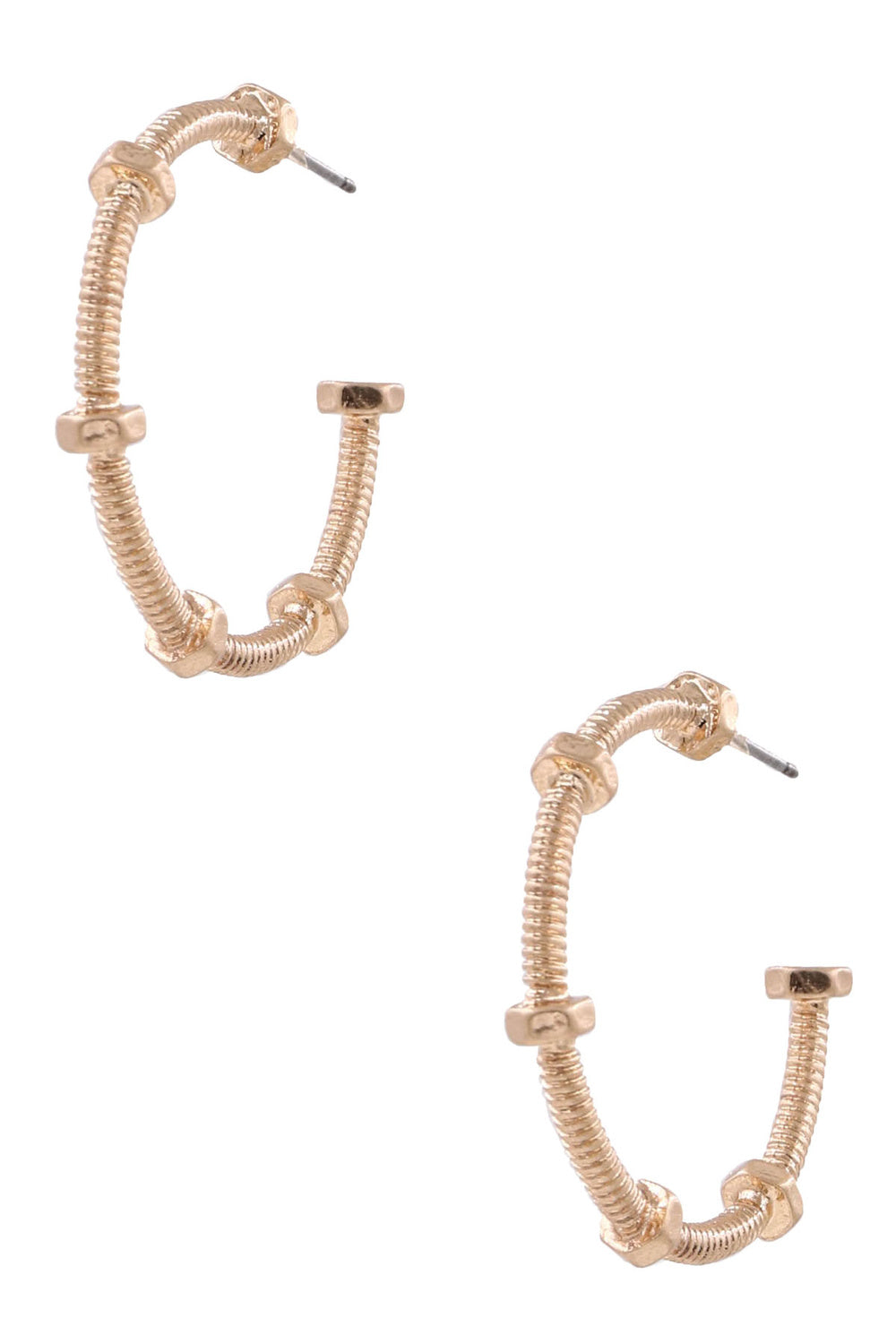 Open Hoop Earrings