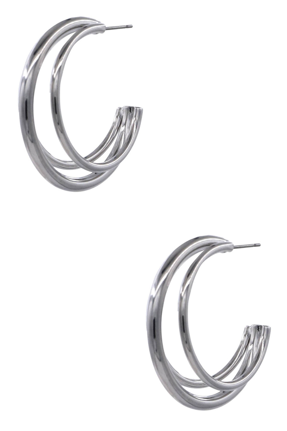 Layered Hoop Earrings
