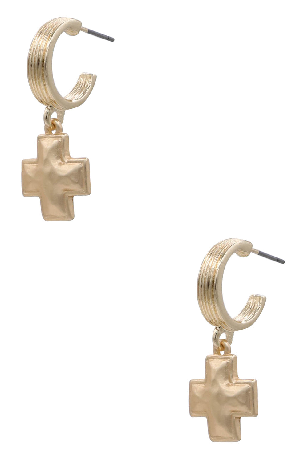Cross Sleek Hoops