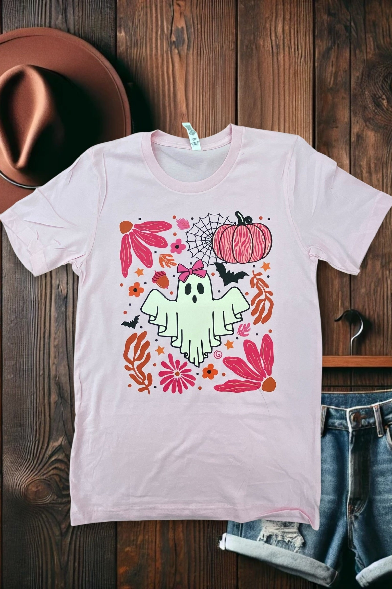 Pink Ghost Tee
