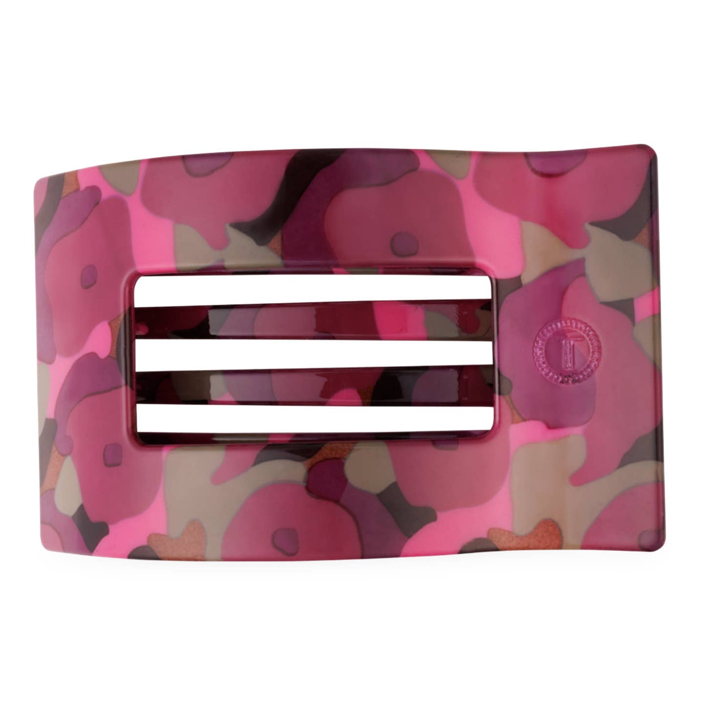 Flat Rectangle Teleties Clip-Medium