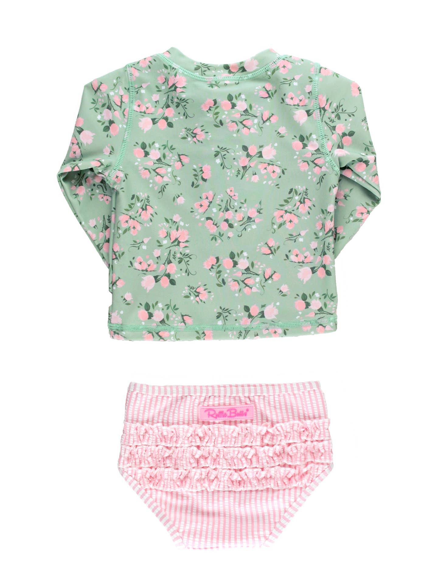 Tea Roses Long Sleeve Rash Guard