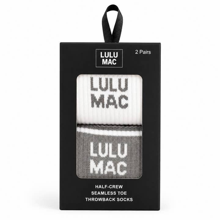 Lulu Mac 2 Pack Socks