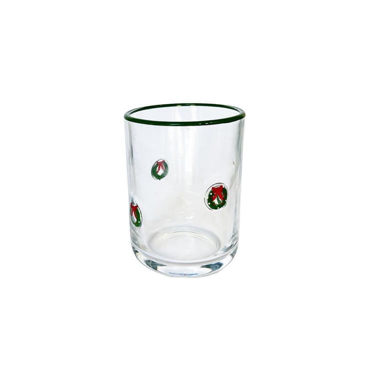Holiday Glass Charm Cup