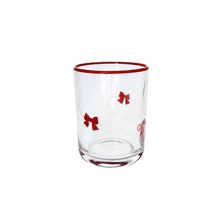 Holiday Glass Charm Cup