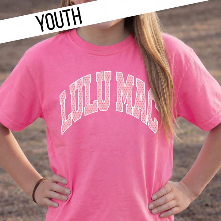 Lulu Mac| Neon Pink Tee