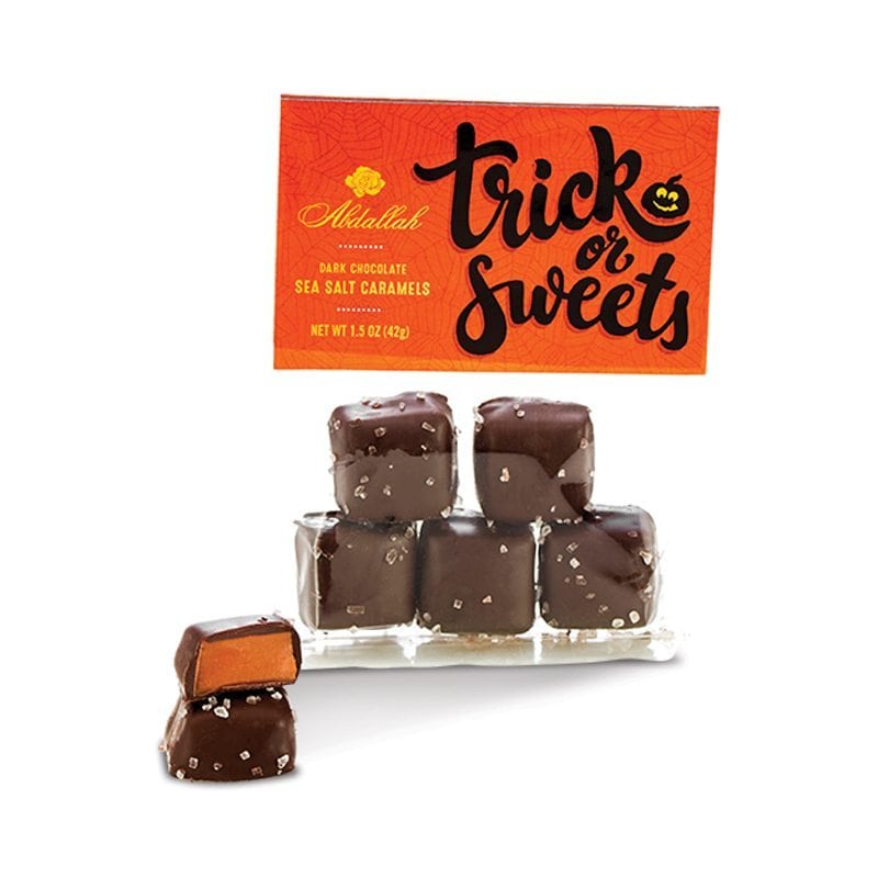 Trick or Sweets Sea Salt Caramels