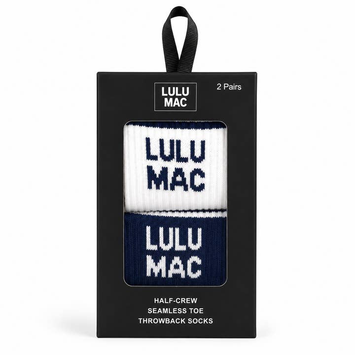 Lulu Mac 2 Pack Socks