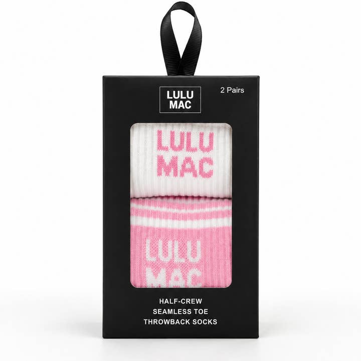 Lulu Mac 2 Pack Socks