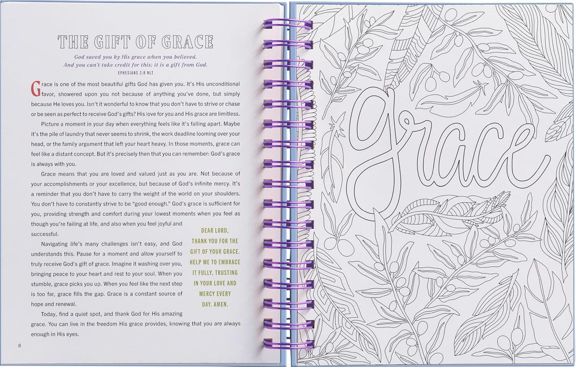 Finding Peace Devotional Coloring Book