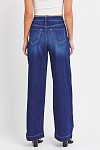 Wide Leg Pull On Jeans