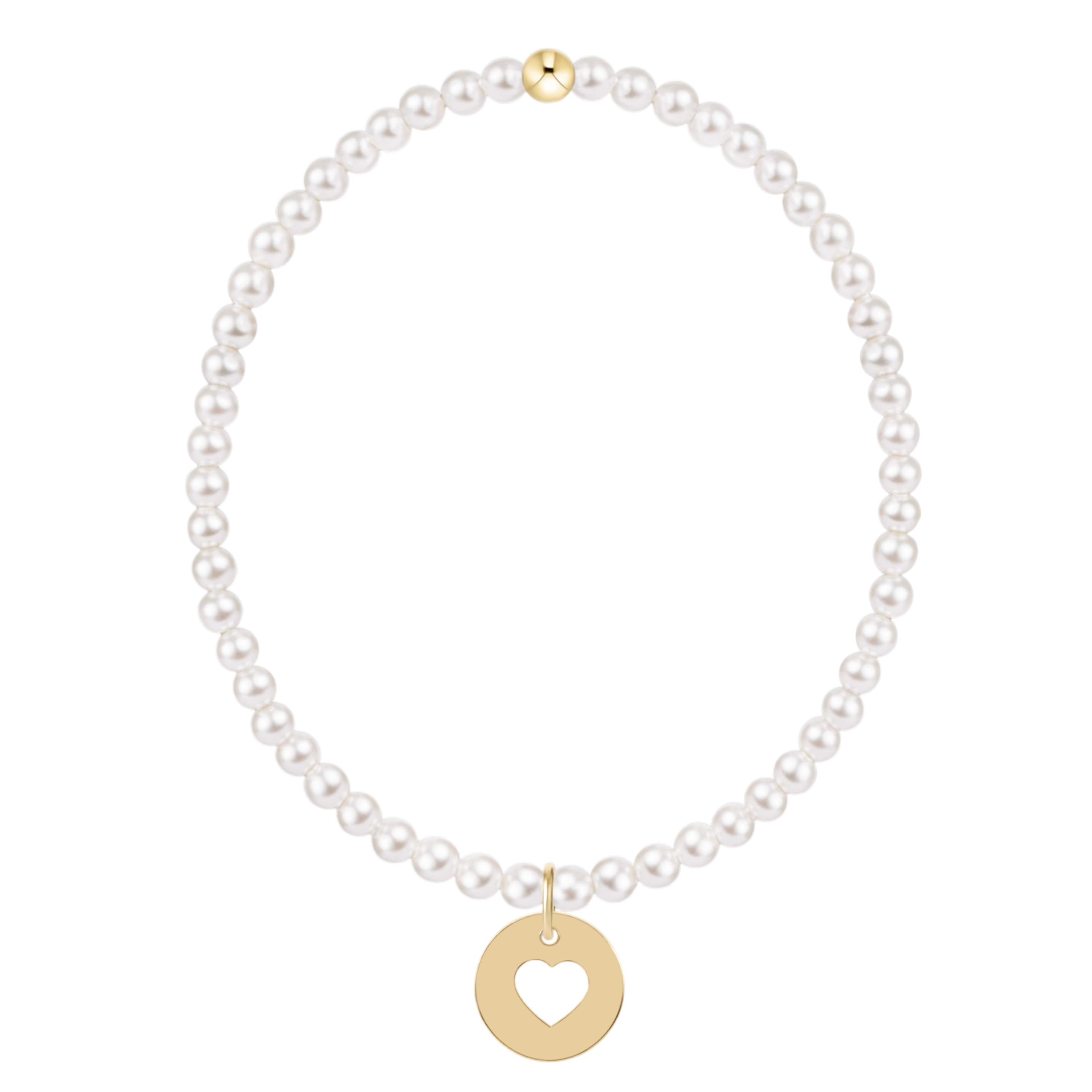 ENewton|Pearl Love Disc Bracelet