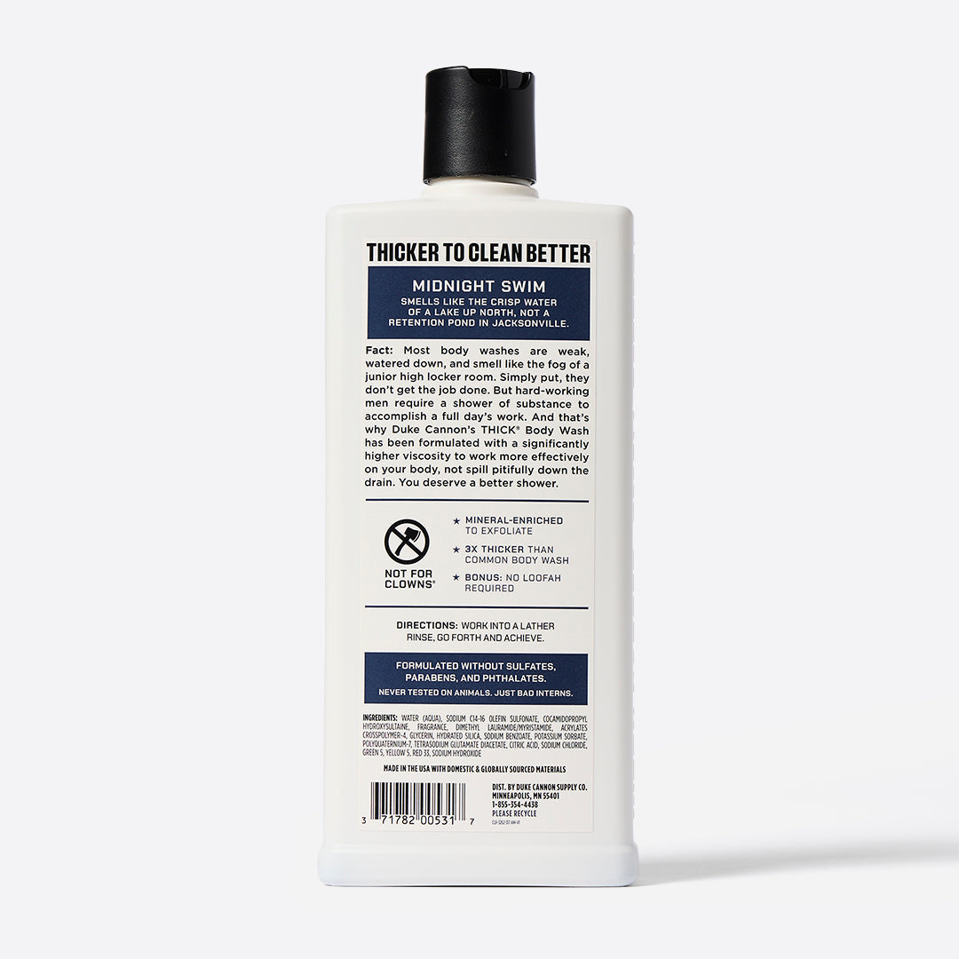 Duke Cannon|Midnight Body Wash