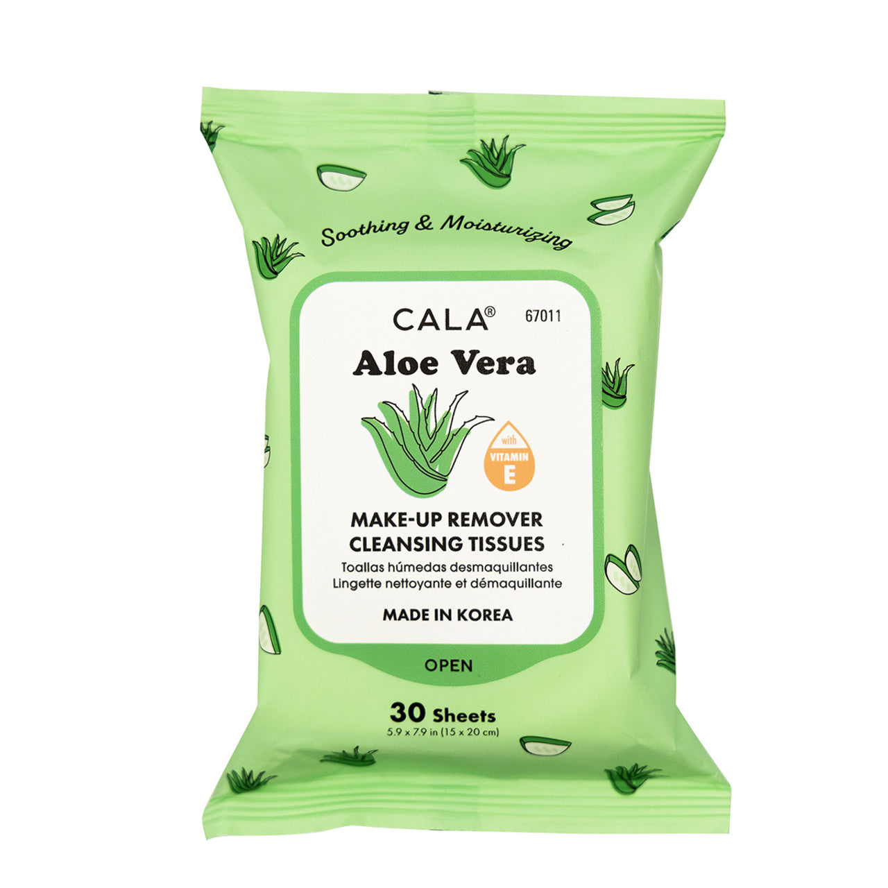 Aloe Vera Makeup Remover Tissues
