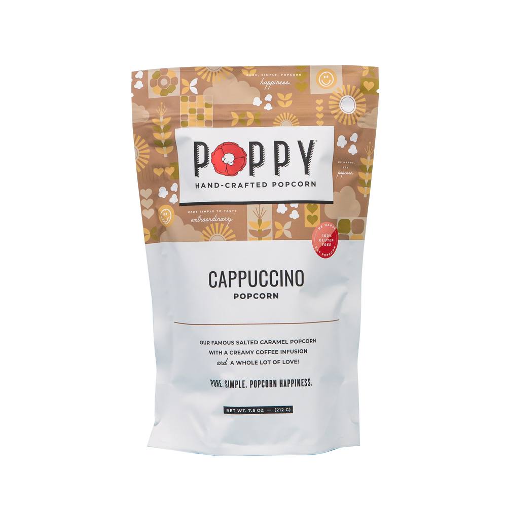 Poppy Cappuccino Popcorn