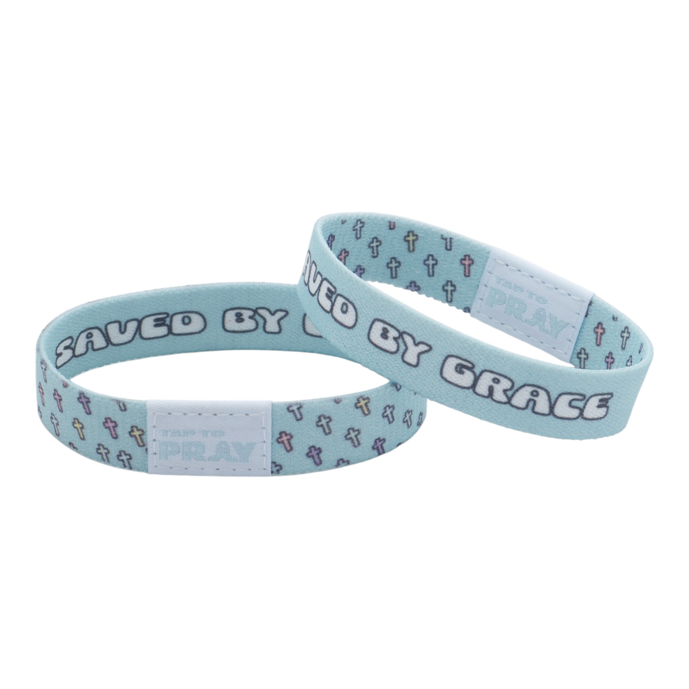 Tap To Pray® Crosses Wristband