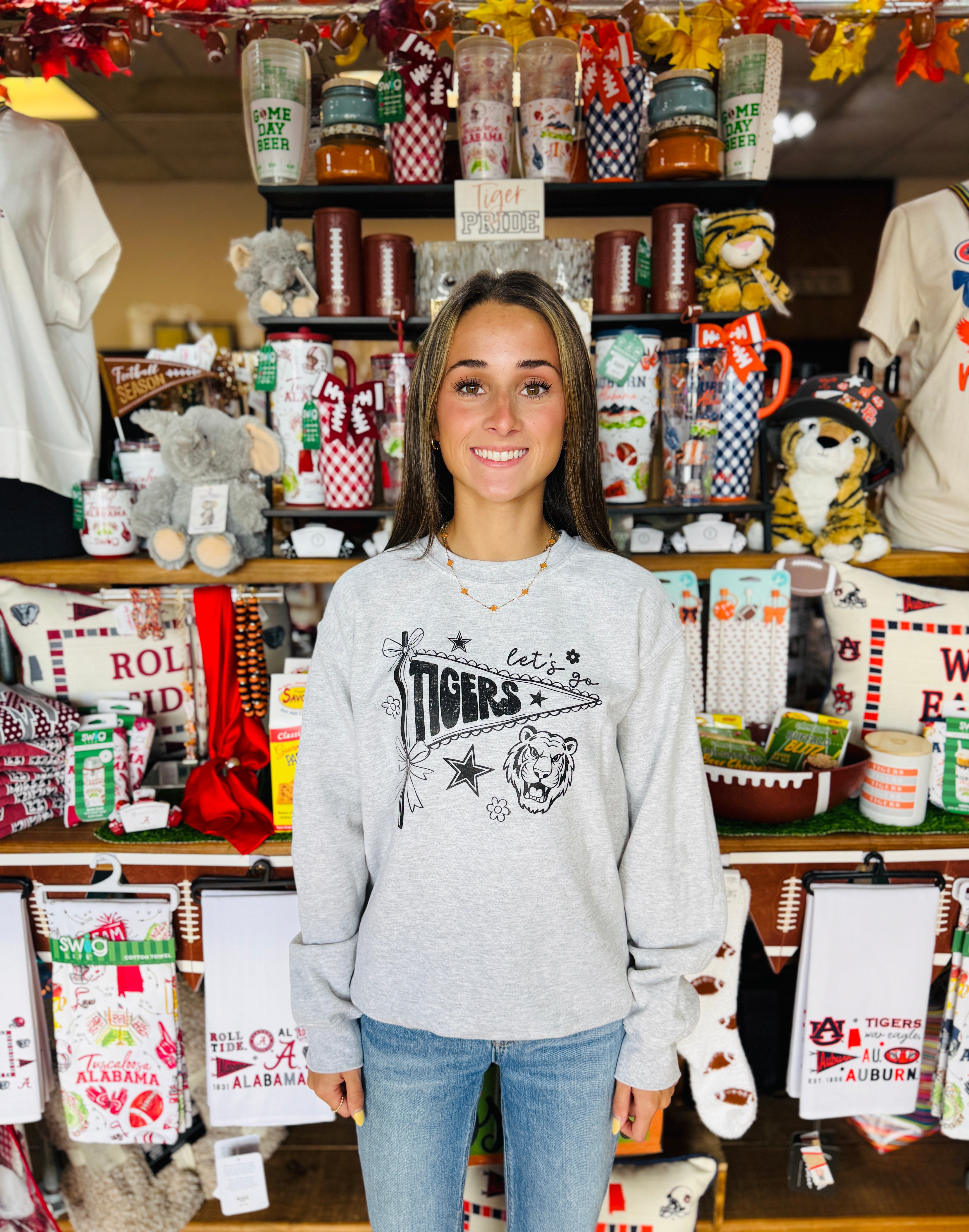 Tigers Collage Sweatshirt