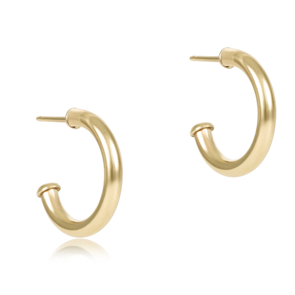 Enewton| Smooth Gold Hoops