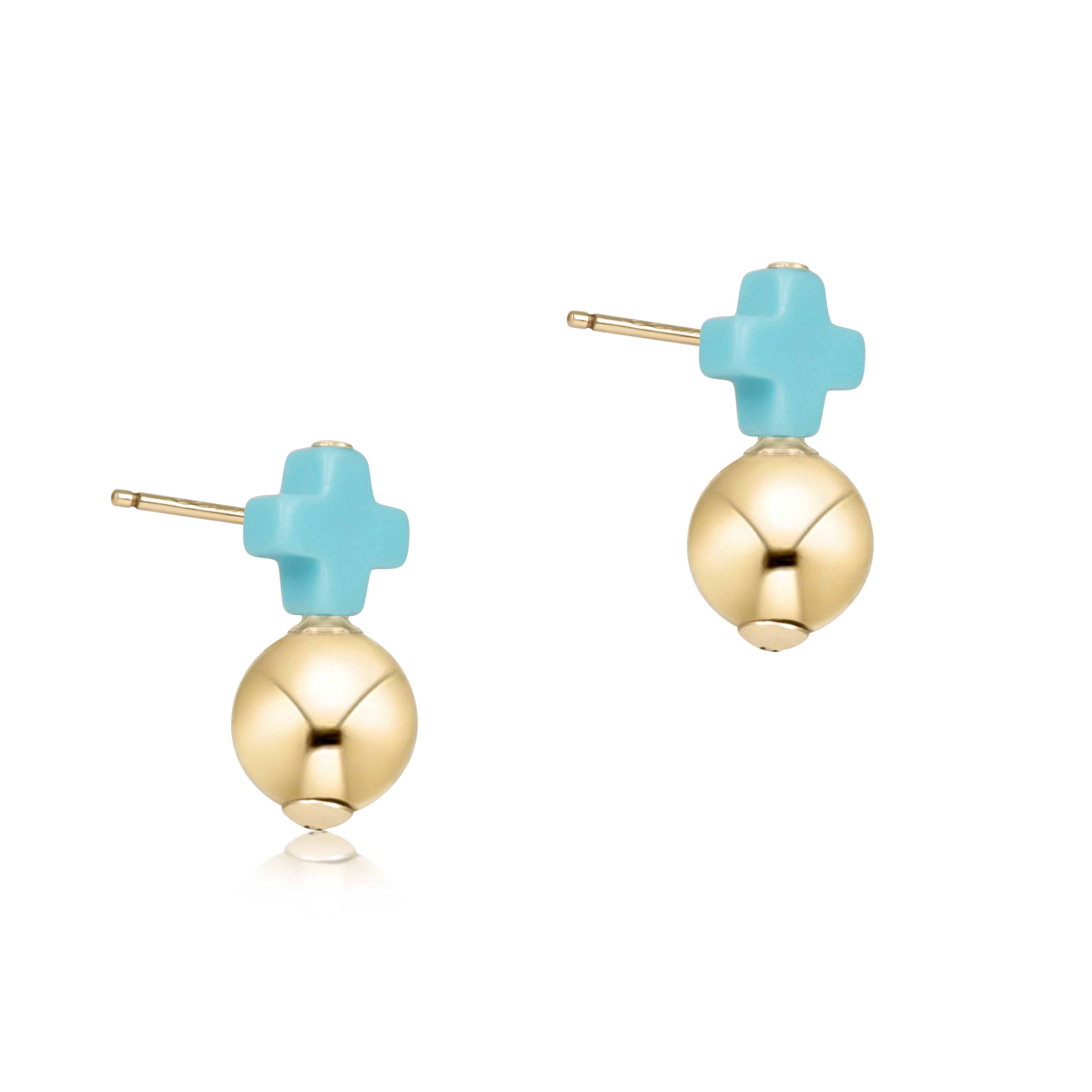 Enewton| Small Sign. Cross Earrings