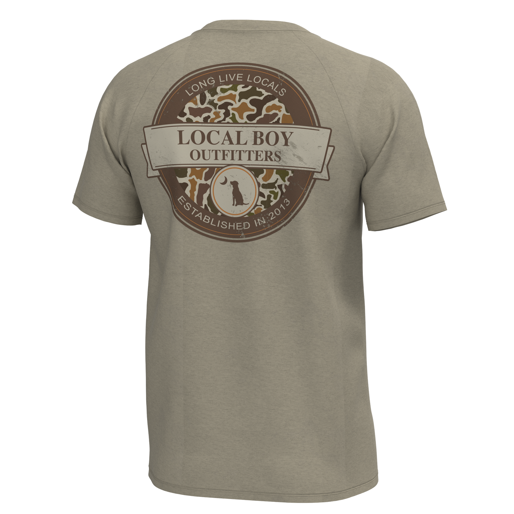 LB|Vintage Sphere Heather Blend Crew