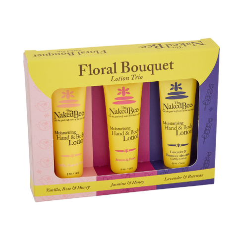 Naked Bee Lotion Trio Set