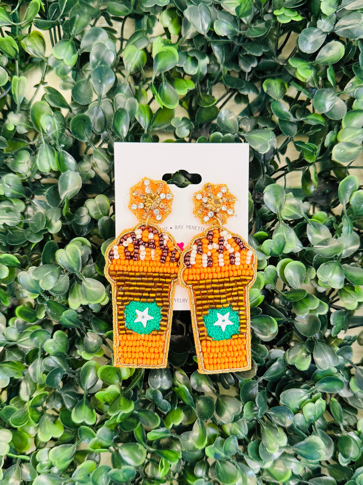 Fall Latte Earrings