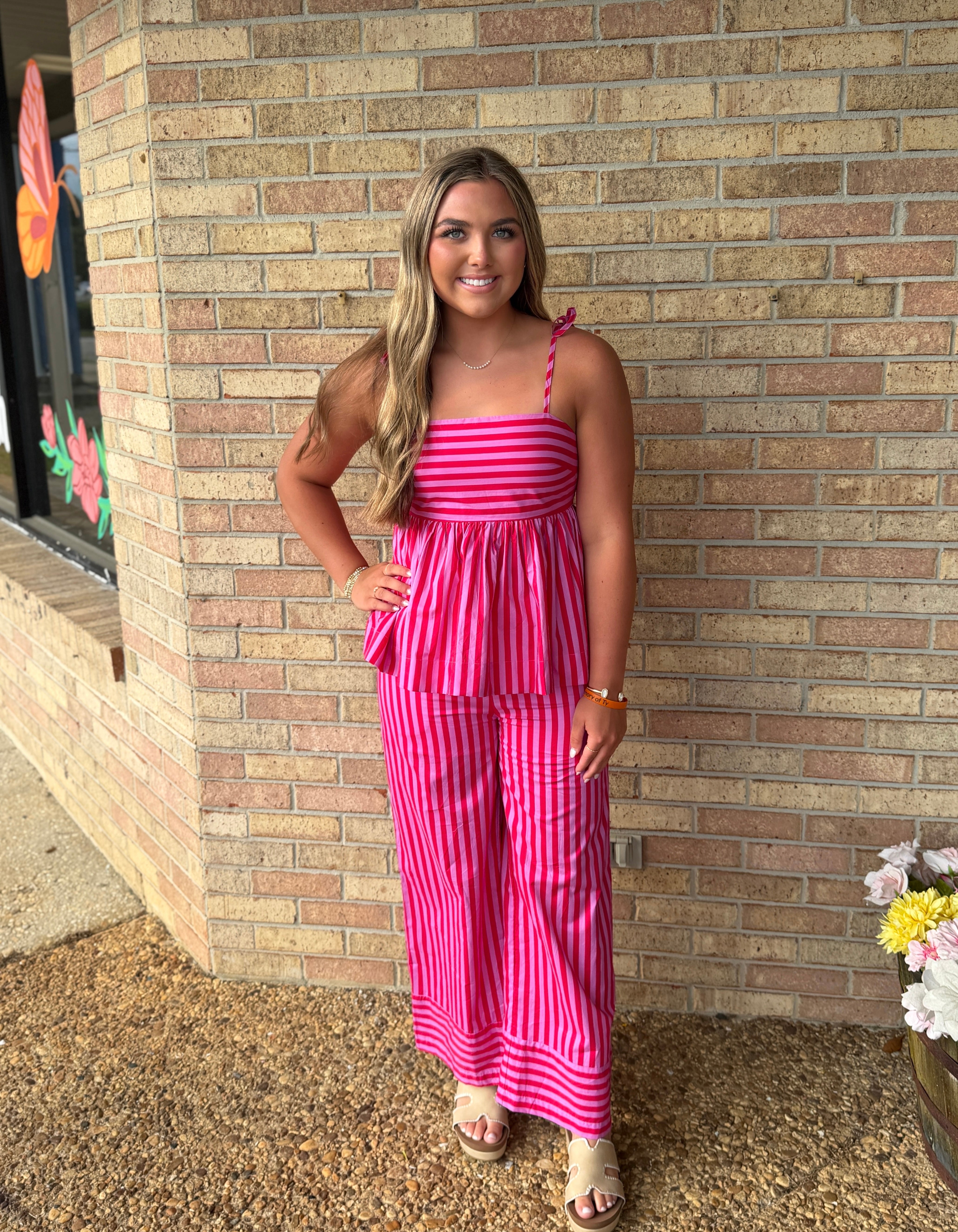 Red Striped SET
