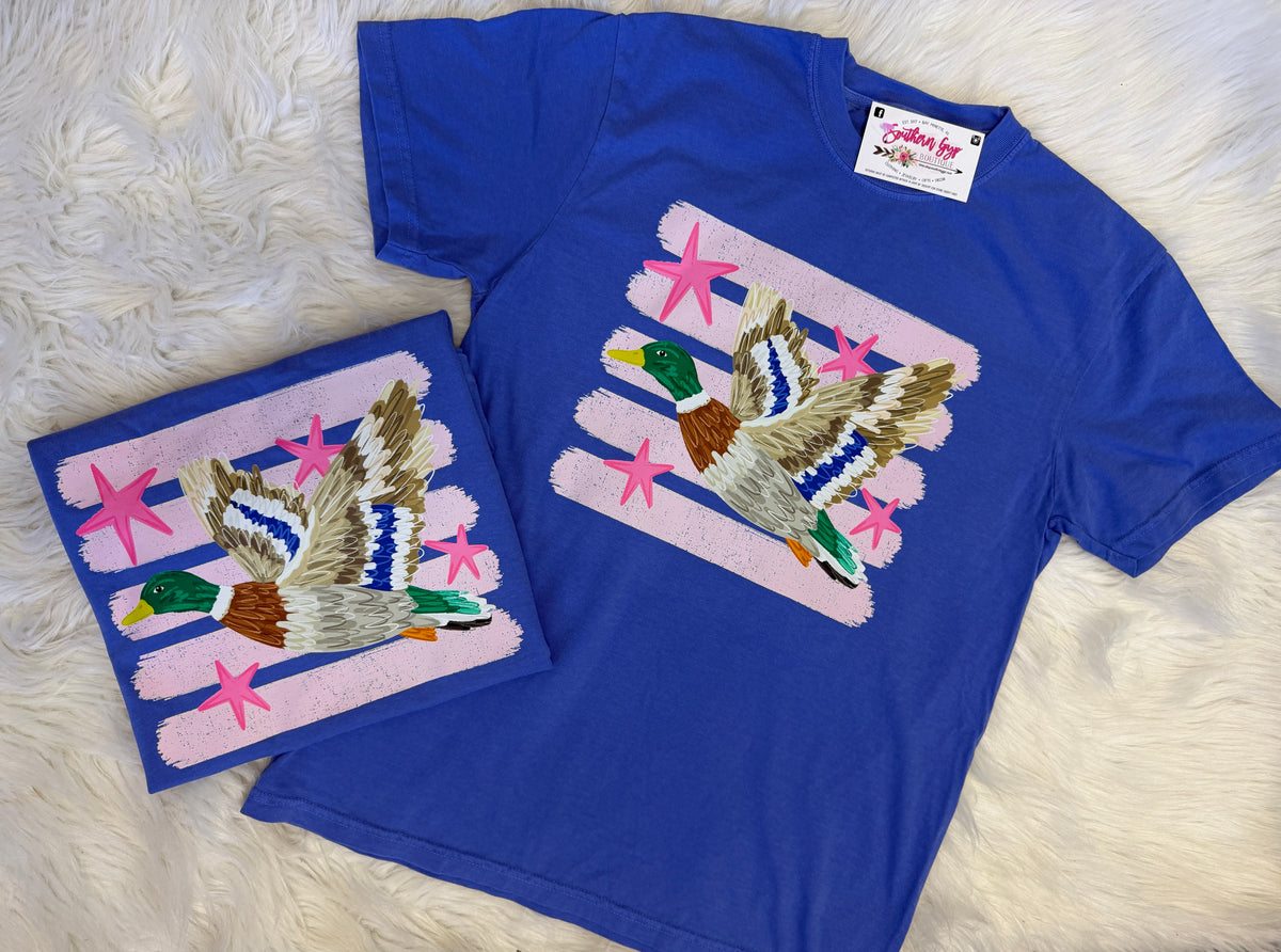 Striped Mallard Tee