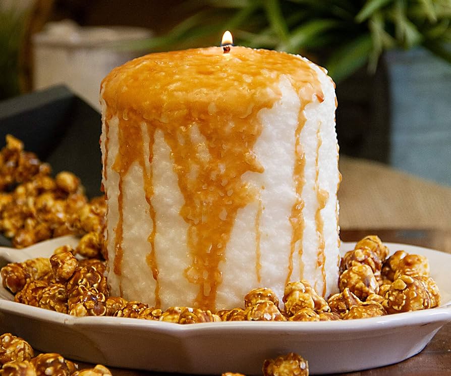 Caramel Corn Hearth Candle
