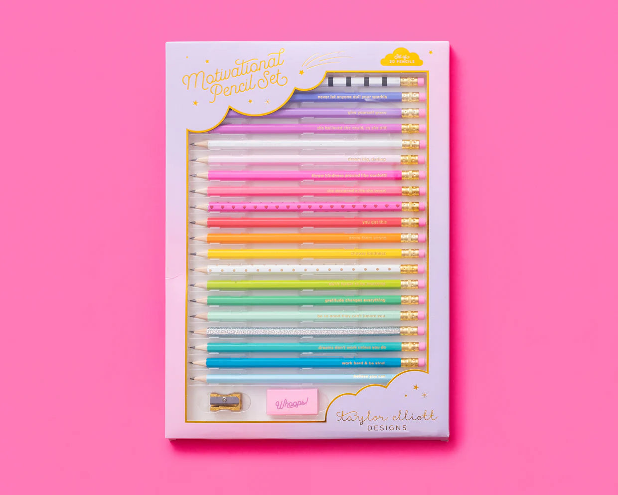 Motivation Pencil Set