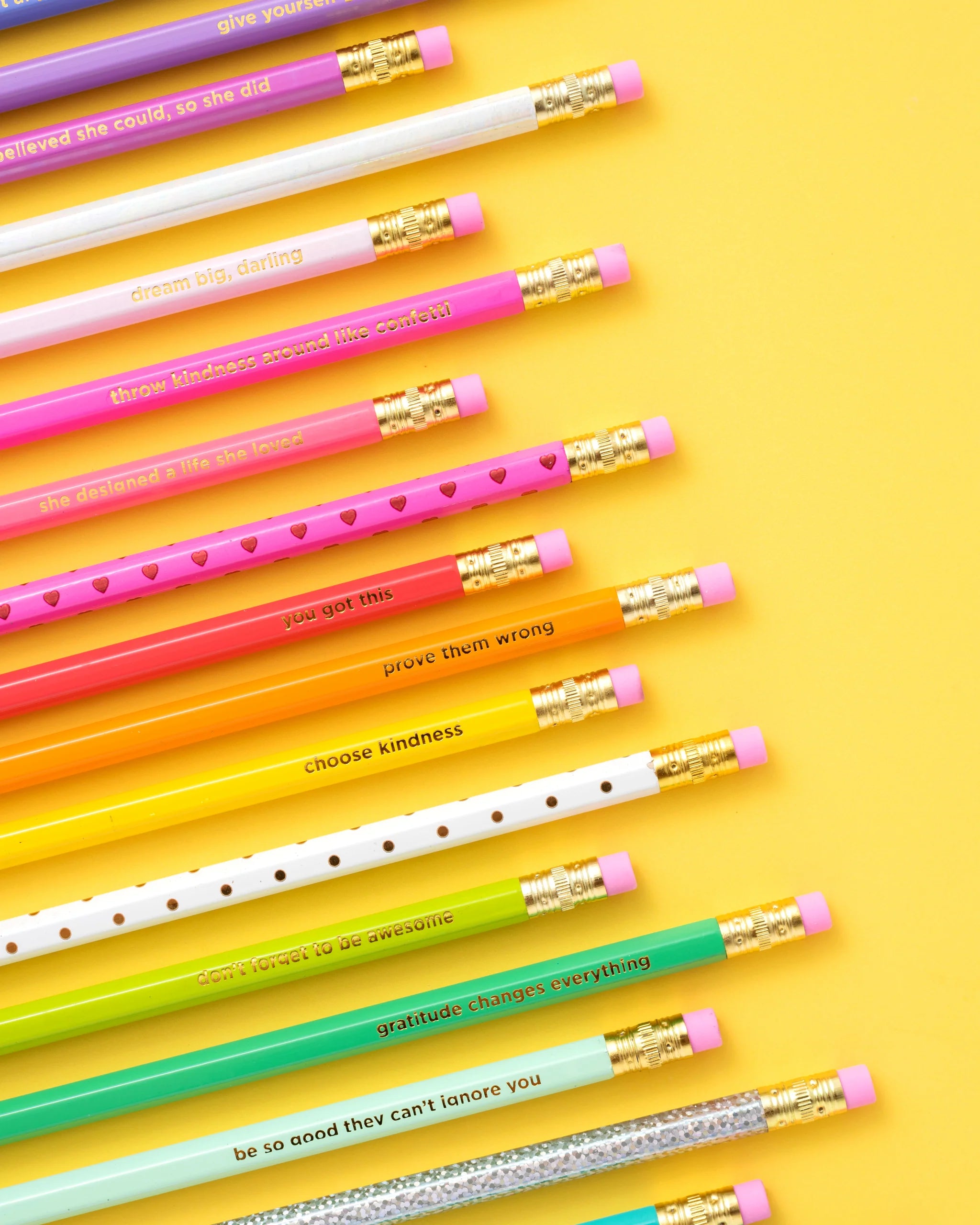 Motivation Pencil Set