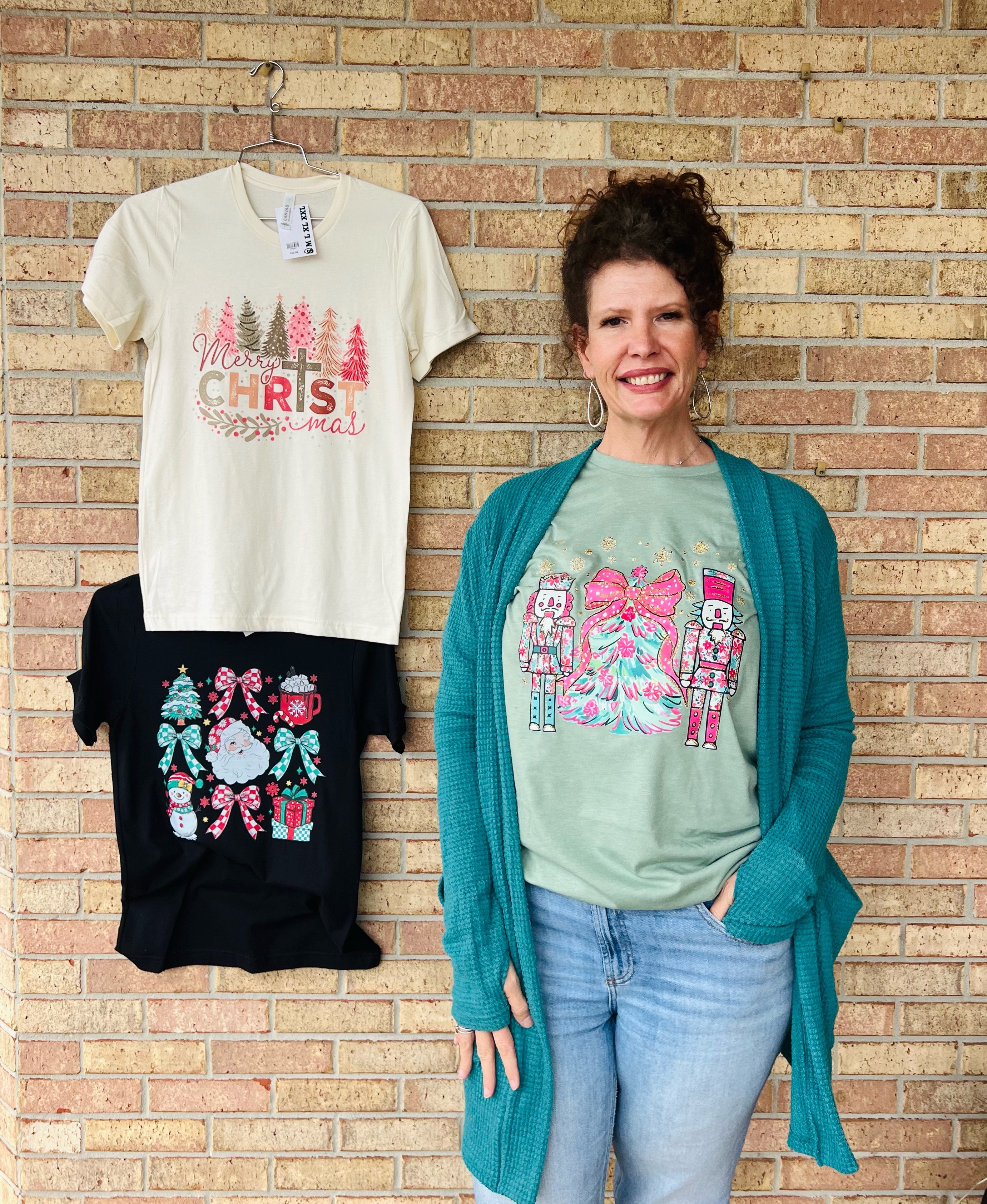 Christmas Coquette Tee