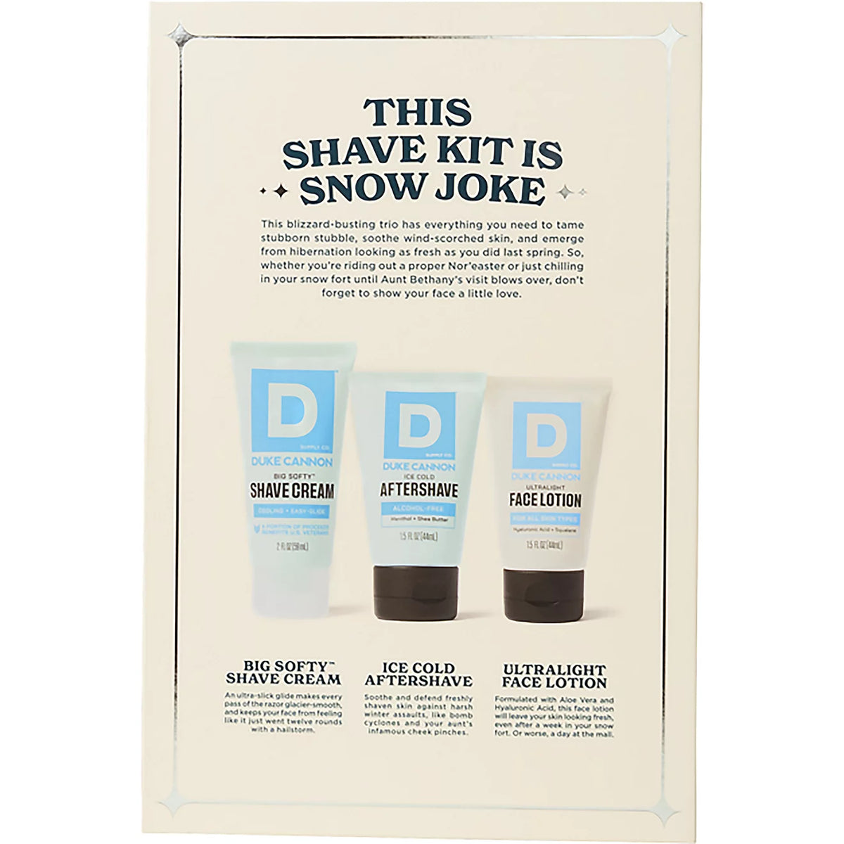 Duke Cannon|Snowpocalypse Shave Kit